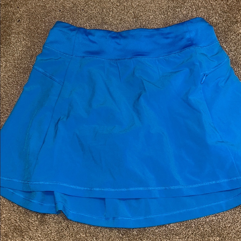 Blue Athletic Skirt